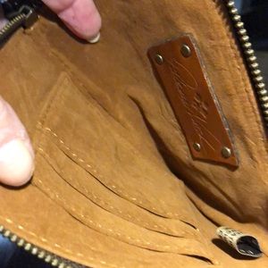 Patricia Nash wristlet. Italian leather